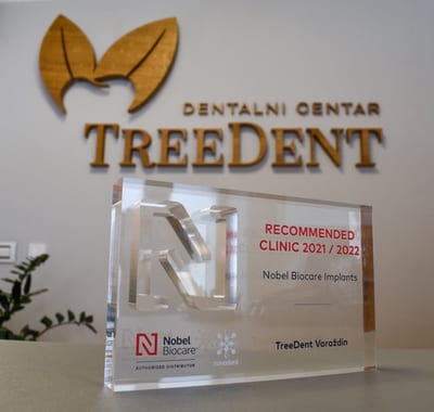 Nobel Biocare Recommended Clinic priznanje